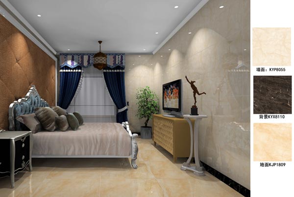 陶瓷一线青青草视频在线下载激情AV青青草陶瓷砖卧室效果图