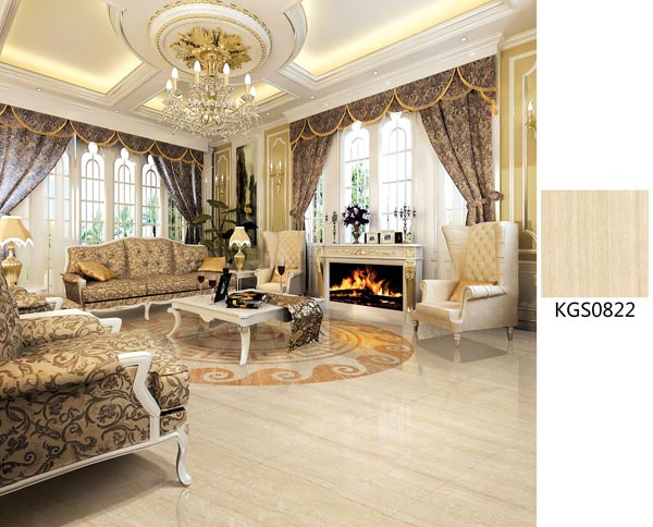 陶瓷一线青青草视频在线下载激情AV青青草陶瓷砖美式客厅效果图