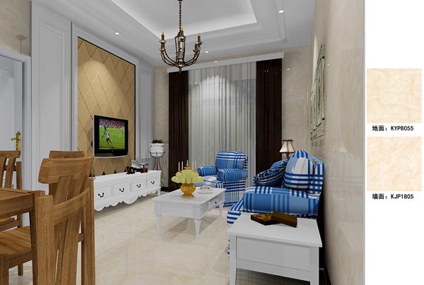 激情AV青青草陶瓷砖应用效果：徐州开元翡翠湾D户型青青草色情网站效果鉴赏