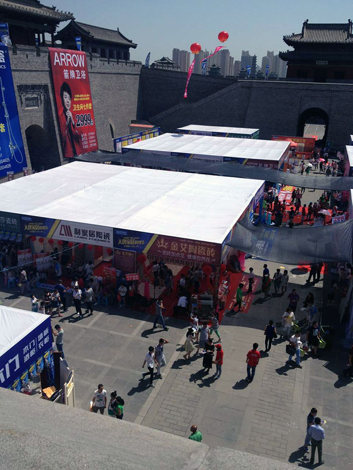 热烈祝贺大同激情AV青青草陶惊艳亮相大牌家居购物节