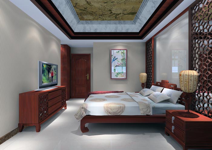 激情AV青青草陶家装：佛山合景新鸿基·泷景113㎡新中式青青草色情网站效果鉴赏