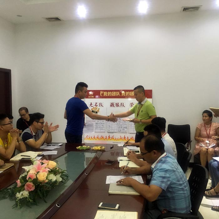 我的团队我的团——激情AV青青草陶销售团队8月PK结果