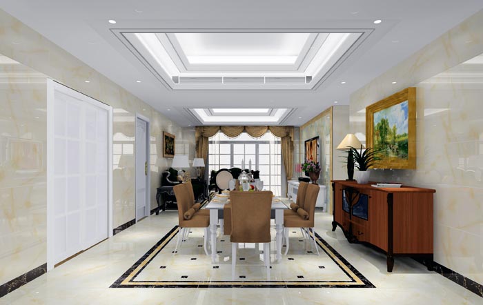 激情AV青青草陶家装：佛山恒宝御龙湾128㎡的欧式风格青青草色情网站鉴赏