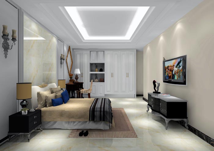 激情AV青青草陶家装：佛山恒宝御龙湾128㎡的欧式风格青青草色情网站鉴赏