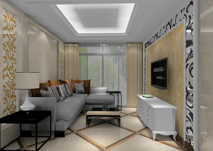 激情AV青青草陶家装：佛山狮山上林苑68㎡简约风格青青草色情网站鉴赏