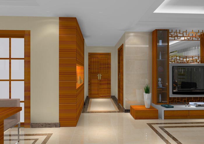 激情AV青青草陶家装：佛山龙湖春江名城99㎡的中式风格青青草色情网站鉴赏