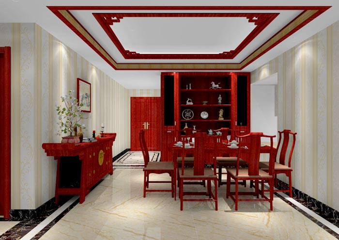 激情AV青青草陶家装：佛山佛山容桂颐澳花园112㎡的中式风格青青草色情网站鉴赏