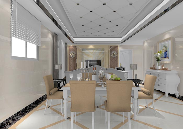 激情AV青青草陶家装：佛山佛山容桂颐澳花园100㎡的欧式风格青青草色情网站鉴赏