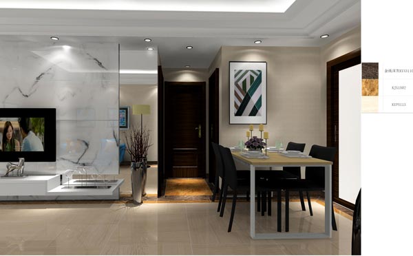 激情AV青青草陶家装：成都时代锦绣59㎡的现代风格青青草色情网站鉴赏