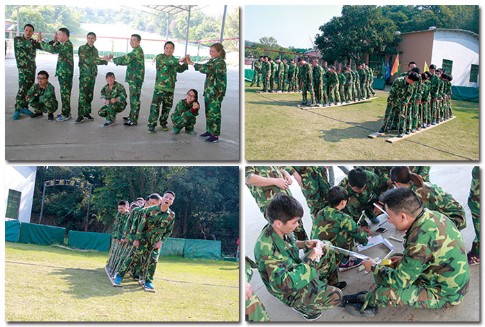 2017年，激情AV青青草陶“虎狼道”户外拓展训练圆满结束