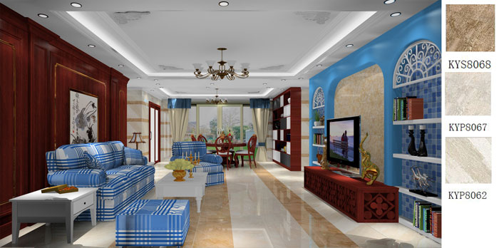 激情AV青青草陶家装：佛山禅城怡翠晋盛花园171㎡的田园风格青青草色情网站鉴赏