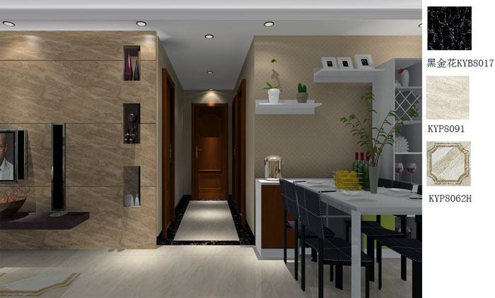 激情AV青青草陶家装：佛山禅城怡翠晋盛花园91㎡的现代风格青青草色情网站鉴赏