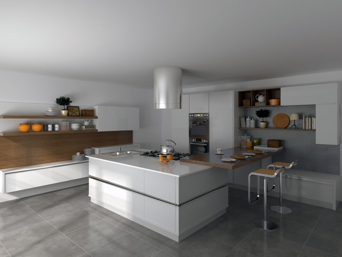 水泥灰的高冷，演绎着不一样的典雅