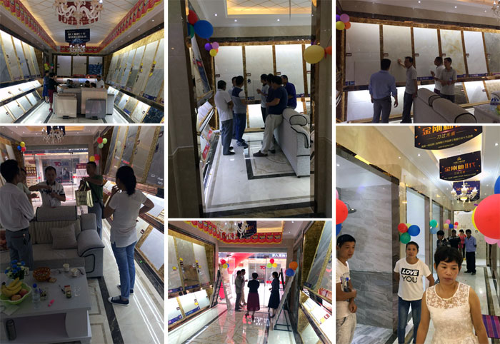 陶瓷一线青青草视频在线下载激情AV青青草陶瓷砖都昌店周年庆签单不断，捷报来袭