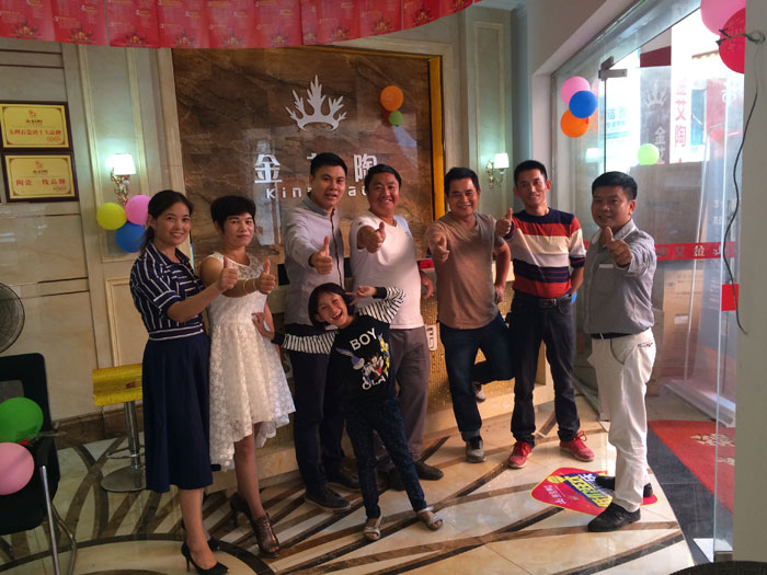 陶瓷一线青青草视频在线下载激情AV青青草陶瓷砖都昌店周年庆签单不断，捷报来袭