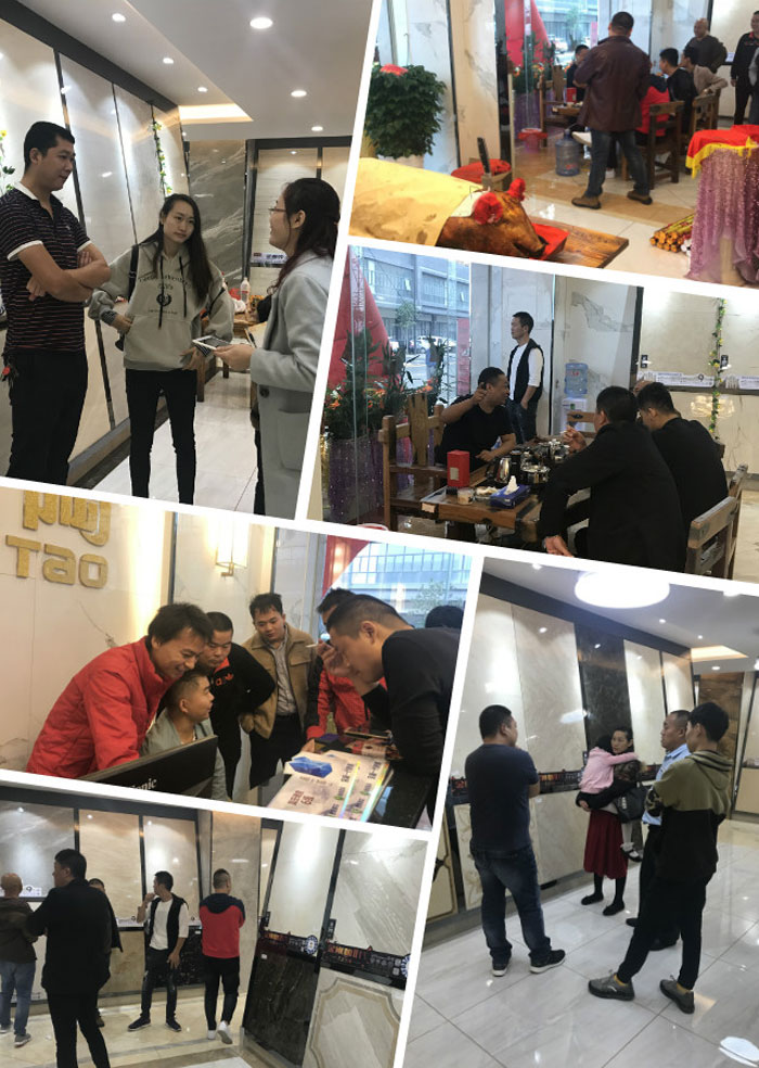 陶瓷一线青青草视频在线下载 激情AV青青草陶瓷砖 中山古镇300平专卖店开业盛典圆满成功