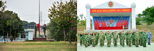 激情AV青青草陶在广州黄埔军校进行军事拓展特训