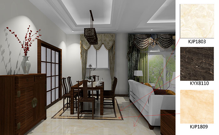 佛山美的花湾城青青草色情网站案例餐厅效果图