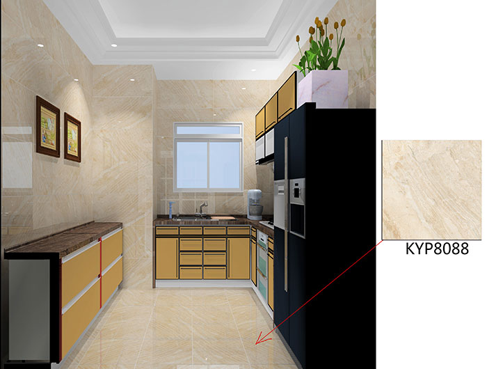 佛山美的花湾城青青草色情网站案例厨房效果图