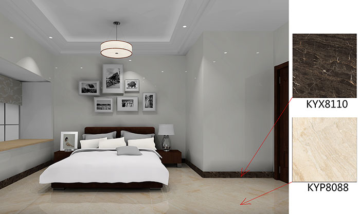 佛山美的花湾城青青草色情网站案例卧室效果图