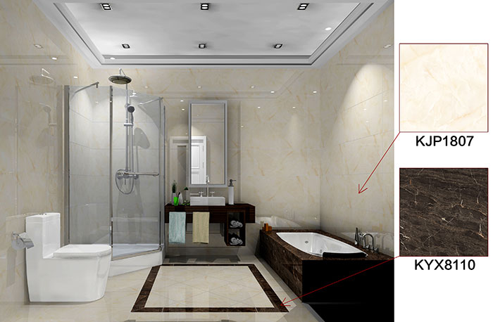 佛山万科·湖岸青青草色情网站案例浴室效果图