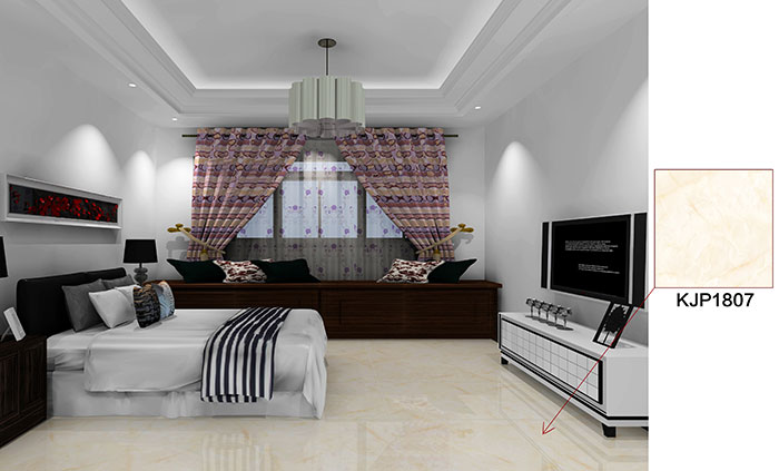 佛山万科·湖岸青青草色情网站案例卧室效果图