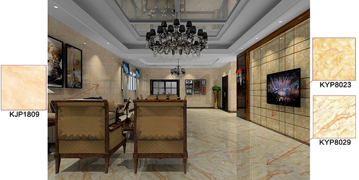 佛山万科·湖岸青青草色情网站案例客厅效果图