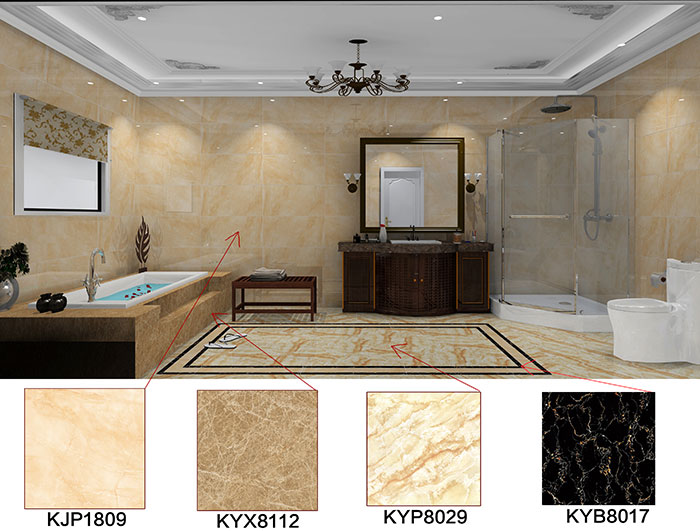 佛山万科·湖岸青青草色情网站案例浴室效果图