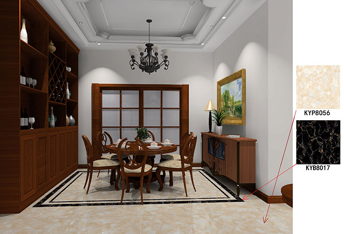 大沥碧桂园·华府青青草色情网站案例餐厅效果图