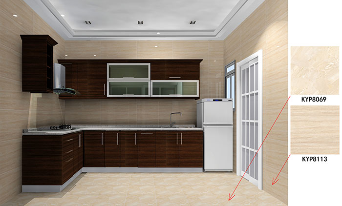 大沥碧桂园·华府青青草色情网站案例厨房效果图