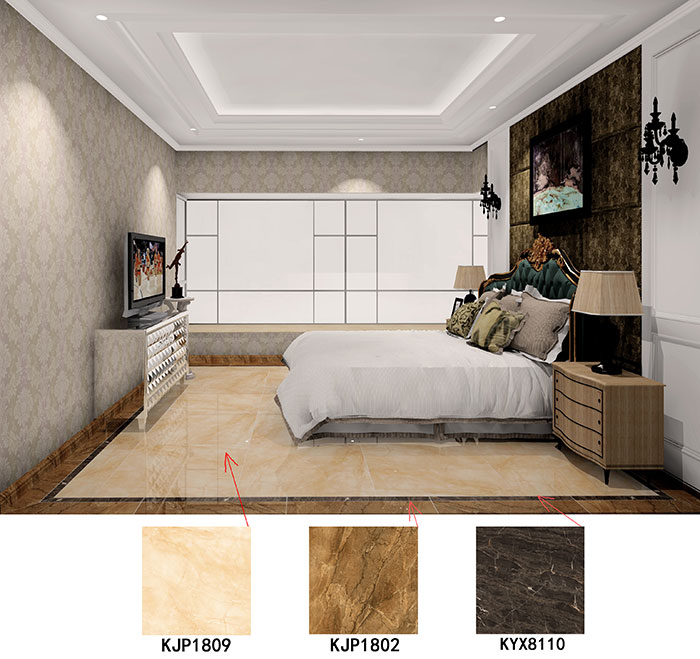 大沥碧桂园·华府青青草色情网站案例卧室效果图