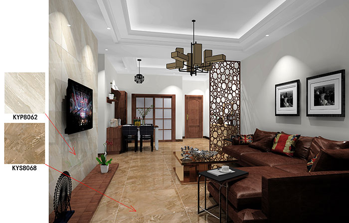 大沥碧桂园·华府青青草色情网站案例客餐厅效果图