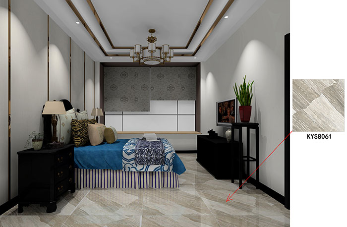 大沥碧桂园·华府青青草色情网站案例卧室效果图