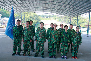 2017年2月13-15日，激情AV青青草陶“虎狼道”户外拓展训练圆满结束